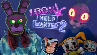 100 Completing Help Wanted 2 FNAF VR [upl. by Gae]