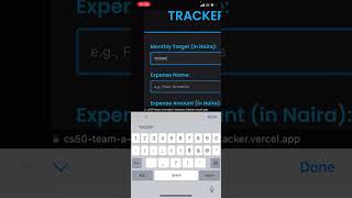 CS50 Final Project Expense Tracker [upl. by Dedrick60]