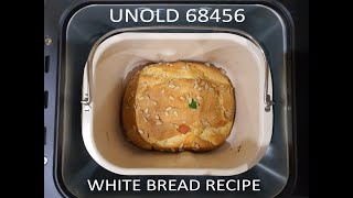 Baking fluffiest white bread using Unold 68456 Backmeister bread maker [upl. by Lorie]