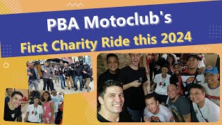 PBA Motoclubs First Charity Ride for 2024  Marc Pingris [upl. by Stephani]