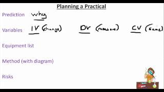 Planning a Practical  KS3 Science [upl. by Buckler]