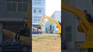 powerful heavy super excavator truck 493 excavetor shorts loadertruck excavatortruck [upl. by Aleusnoc]