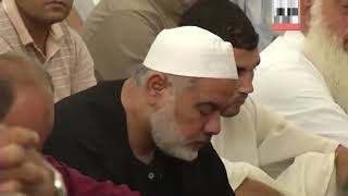 Hamas PM Ismail Haniyeh joins worshippers for Friday prayers II Ismael Hanyeh Video Clips [upl. by Lenej]