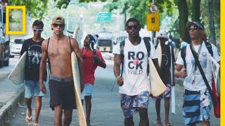 Meet the Surfers Redefining Brazils Largest Favela  Short Film Showcase [upl. by Wendell671]