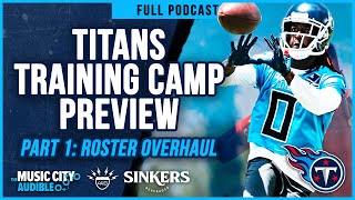 Titans Training Camp Preview Part 1 Key Dates amp Roster Overhaul  MCA Titans Podcast [upl. by Ahmad963]