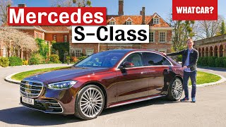 2022 Mercedes SClass review – best luxury limo  What Car [upl. by Hsirap]