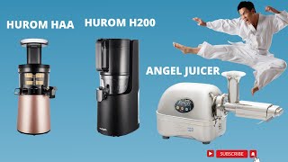 HUROM H200 HUROM HAA  Angel Juicer  Carot [upl. by Carmencita]