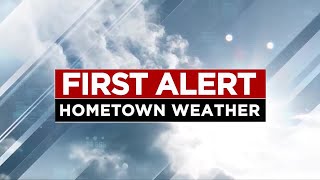 WDBJ First Alert Hometown Weather Sunday evening update [upl. by Aihtenak]