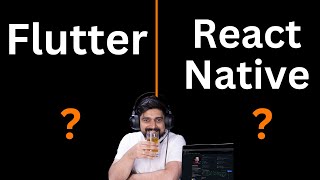 React native vs flutter  A beginner guide [upl. by Einomrah]