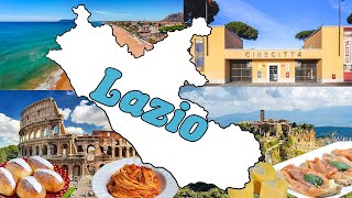 🎬🍝 IL LAZIO  Le Regioni dItalia Geografia 📚🌍 [upl. by Larrie]