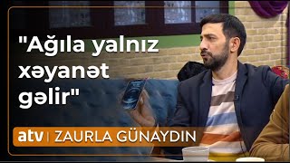 Pərviz Bülbülədən ETİRAF Evdəkilər telefonumun kodunu bilmir mənə məxsusdur  Zaurla Günaydın [upl. by Kjersti]