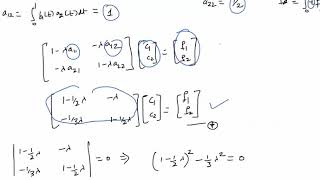 Mathsforall Integral equations 5 Solving a problem on resolvent kernel [upl. by Kreda547]