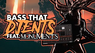 MONSTER METAL BASS TONE w Monuments  Joel Wanasek [upl. by Pump848]