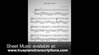 Only Time  Enya Piano Solo [upl. by Lilyan]