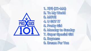 Produce X 101 Playlist [upl. by Norihs]