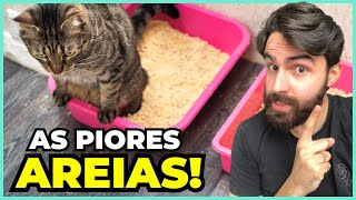 NÃO COMPRE ESSAS AREIAS PARA GATO A ÚLTIMA É A PIOR [upl. by Jenelle818]