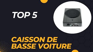 Top 5 Meilleur Caisson de Basse Voiture 2024 [upl. by Akahs]