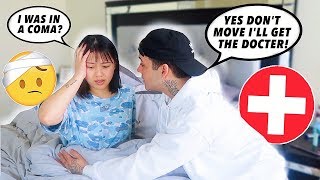 Convincing My Girlfriend She Was In A Coma PRANK [upl. by Jadda]