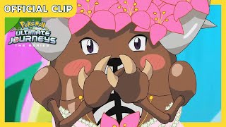 Pretty Pinsir  Pokémon Ultimate Journeys The Series  Official Clip [upl. by Nidla311]