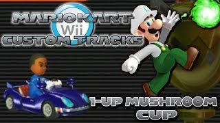 Mario Kart Wii Custom Tracks  Fire Luigi Cup [upl. by Vivyanne241]