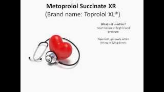 Metoprolol Succinate XR [upl. by Esilram422]