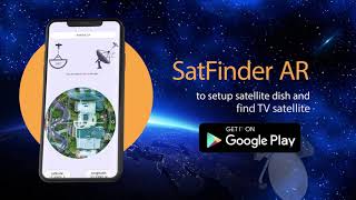 SatFinder AR  Find TV Satellites [upl. by Enitnemelc567]