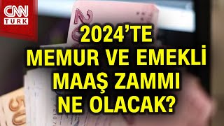 2024te Memur ve Emekli Maaş Zammı Ne Olacak Haber [upl. by Nelram713]