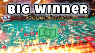 From 200 to 1000 on Craps Table dice gratoncasino casino [upl. by Rohn5]