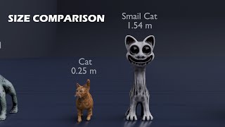 Zoonomaly vs real animals size comparison [upl. by Aiksa]