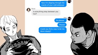 Let Me Down Slowly  Arankita Angst  Haikyuu Texts [upl. by Rogerson]