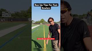 Run Up Tip by Mohammad Asif runup fastbowlingrunup fastbowlingtips shortsfeed [upl. by Eliath399]