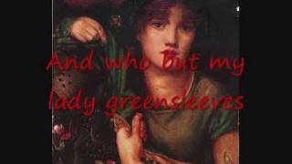 Greensleeves with lyrics [upl. by Ellehcen]