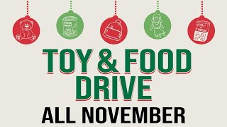 Toy amp Food Drive [upl. by Tine]