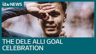 How to do the seemingly ‘impossible’ Dele Alli goal celebration  ITV News [upl. by Reamy]