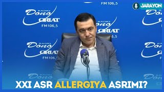 XXI asr allergiya asrimi  JARAYON [upl. by Ellennod]