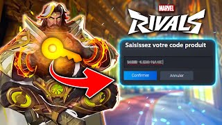 Comment OBTENIR une CLÉ pour JOUER à MARVEL RIVALS durant lALPHA [upl. by Innes]