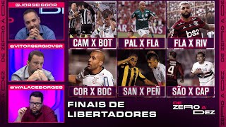 QUAL FOI A MELHOR FINAL DE UM BRASILEIRO NA LIBERTADORES NO SÉCULO CRAVAMOS  DE ZERO A DEZ [upl. by Atsylak]