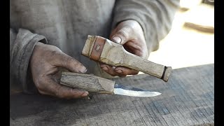 Making puukko knife for sloyd and bushcraft [upl. by Gauthier988]