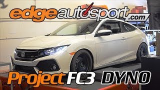 HUGE HPTQ GAINS from TUNING ONLY 10th Gen Civic Si Shop Car  Project FC3 Ep3 [upl. by Meekar]