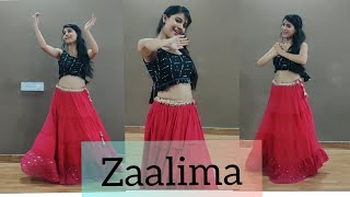 Zaalima Dance  Zaalima Female voice Dance cover  Bridal Dance [upl. by Rotow545]