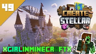 Minecraft Modded  Create Stellar  Part 49 [upl. by Adnolohs]