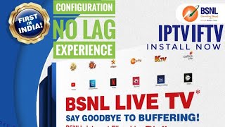 BSNL IFTV CONFIGURATION SETUP  IPTV  BSNL FTTH LIVE TV FREE  HINDI [upl. by Park]