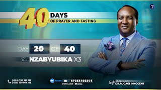 DAY 20 OF 40 DAYS PRAYER amp FASTING II BISHOP DR I RUGAGI [upl. by Ollecram]