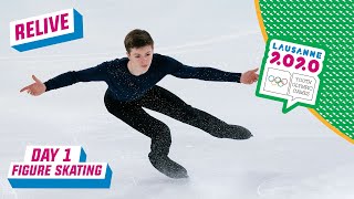 RELIVE  Figure Skating  Mens Short Programme  Day 1  Lausanne 2020 [upl. by Placia]