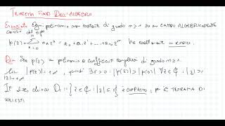 TEOREMA FONDAMENTALE DELL ALGEBRAVarie dimostrazioni [upl. by Eivod]