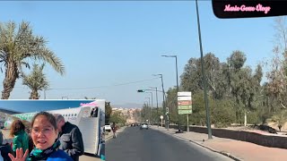 Marrakech Airport Sol Hotel Road Trip [upl. by Dobrinsky552]