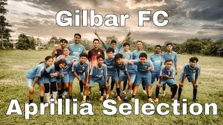 Gilbar FC vs Aprillia Selection Pemain Cantik Sepak Bola Indonesia [upl. by Llertniuq]