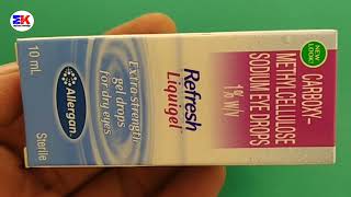 Refresh Liquigel Eye Drops  Carboxymethyl cellulose Eye Drops  Refresh Liquigel Eye Drops Uses [upl. by Bannon744]