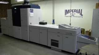 XEROX iGen3 90 Digital Printing Press Demo [upl. by Ellon164]