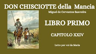 DON CHISCIOTTE DELLA MANCIA di Miguel Cervantes LIBRO PRIMOCAPITOLO 24 [upl. by Tchao]